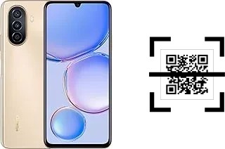 How to read QR codes on a Huawei nova Y71?