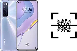 How to read QR codes on a Huawei nova 7 5G?