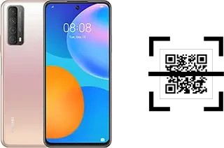 How to read QR codes on a Huawei P smart 2021?