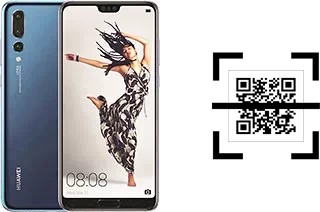 How to read QR codes on a Huawei P20 Pro?