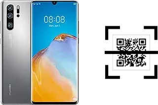 How to read QR codes on a Huawei P30 Pro New Edition?