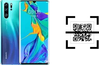 How to read QR codes on a Huawei P30 Pro?