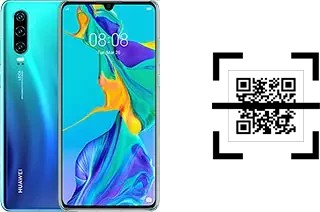 How to read QR codes on a Huawei P30?