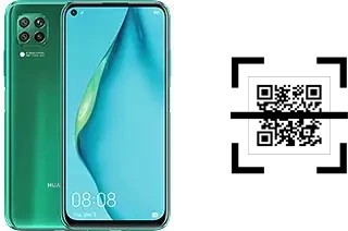 How to read QR codes on a Huawei P40 lite?