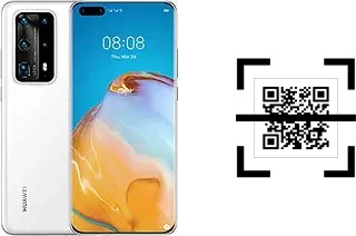 How to read QR codes on a Huawei P40 Pro+?