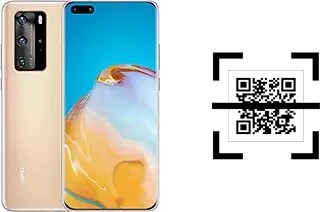 How to read QR codes on a Huawei P40 Pro?