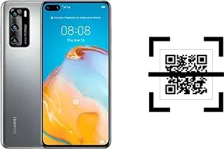 How to read QR codes on a Huawei P40?