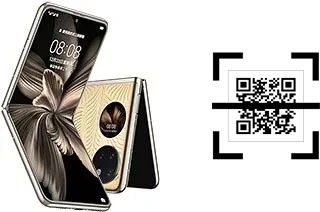 How to read QR codes on a Huawei P50 Pocket?