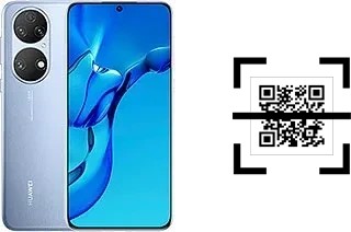 How to read QR codes on a Huawei P50E?