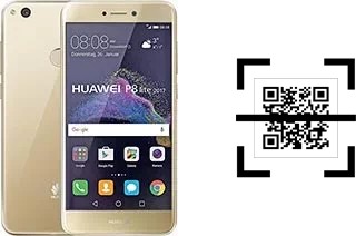 How to read QR codes on a Huawei P8 Lite (2017)?