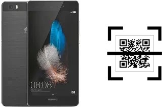 How to read QR codes on a Huawei P8lite?