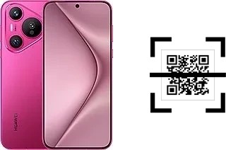 How to read QR codes on a Huawei Pura 70?