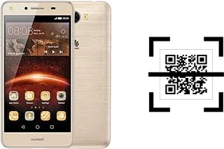 How to read QR codes on a Huawei Y5II?