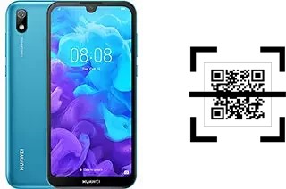 How to read QR codes on a Huawei Y5 (2019)?