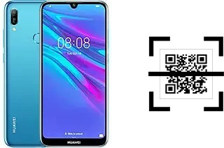 How to read QR codes on a Huawei Y6 (2019)?