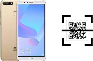 How to read QR codes on a Huawei Y6 Prime (2018)?