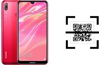 How to read QR codes on a Huawei Y7 Prime (2019)?