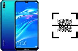 How to read QR codes on a Huawei Y7 Pro (2019)?