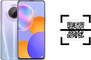 How to read QR codes on a Huawei Y9a?