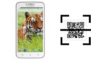 How to read QR codes on a Hyundai Tiger V2?