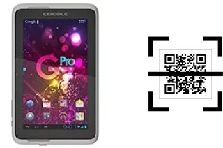 How to read QR codes on an Icemobile G7 Pro?