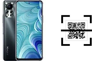 How to read QR codes on an Infinix Hot 11s NFC?