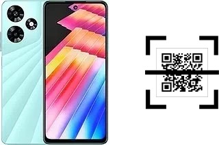 How to read QR codes on an Infinix Hot 30?