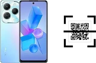 How to read QR codes on an Infinix Hot 40?