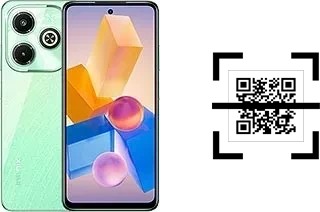 How to read QR codes on an Infinix Hot 40i?