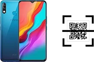 How to read QR codes on an Infinix Hot 8 Lite?