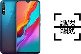 How to read QR codes on an Infinix Hot 8?