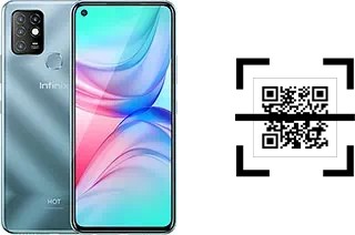 How to read QR codes on an Infinix Hot 10?