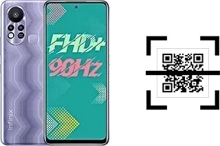 How to read QR codes on an Infinix Hot 11s?