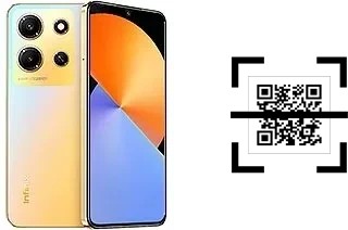 How to read QR codes on an Infinix Note 30i?