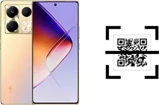 How to read QR codes on an Infinix Note 40?