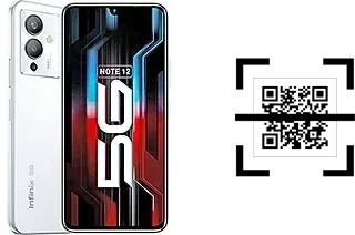 How to read QR codes on an Infinix Note 12 5G?