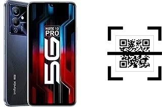 How to read QR codes on an Infinix Note 12 Pro 5G?