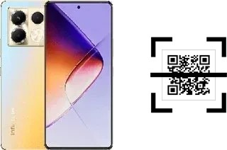 How to read QR codes on an Infinix Note 40 5G?