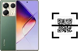 How to read QR codes on an Infinix Note 40S?