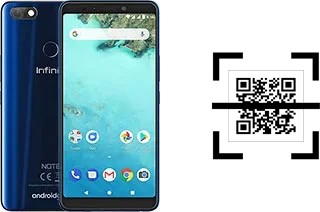 How to read QR codes on an Infinix Note 5?