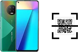 How to read QR codes on an Infinix Note 7?