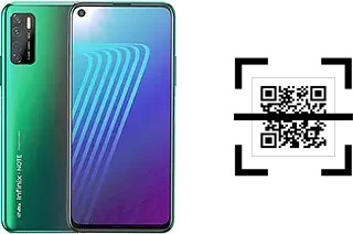 How to read QR codes on an Infinix Note 7 Lite?