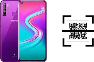 How to read QR codes on an Infinix S5 lite?