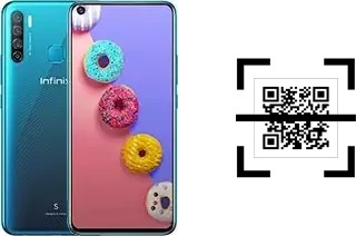 How to read QR codes on an Infinix S5?