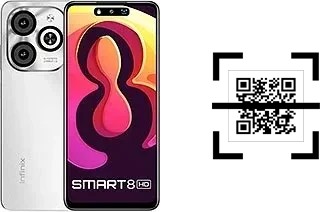 How to read QR codes on an Infinix Smart 8 HD?