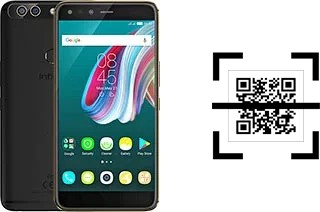 How to read QR codes on an Infinix Zero 5 Pro?