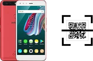 How to read QR codes on an Infinix Zero 5?