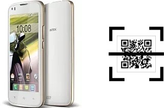 How to read QR codes on an Intex Aqua Speed?