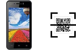 How to read QR codes on an Intex Aqua Y2 Remote?