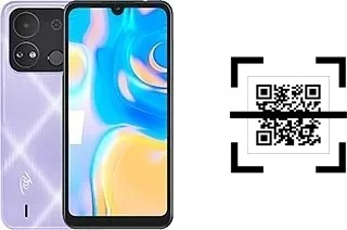 How to read QR codes on an itel A04?